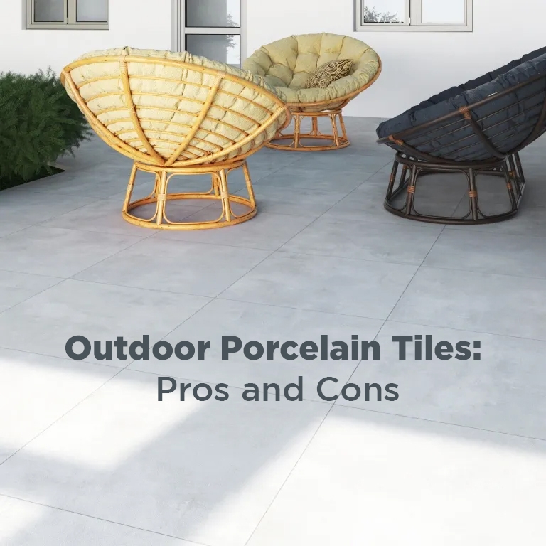 Outdoor Porcelain Tiles: Pros and Cons