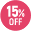 15% Off