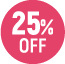 25% Off