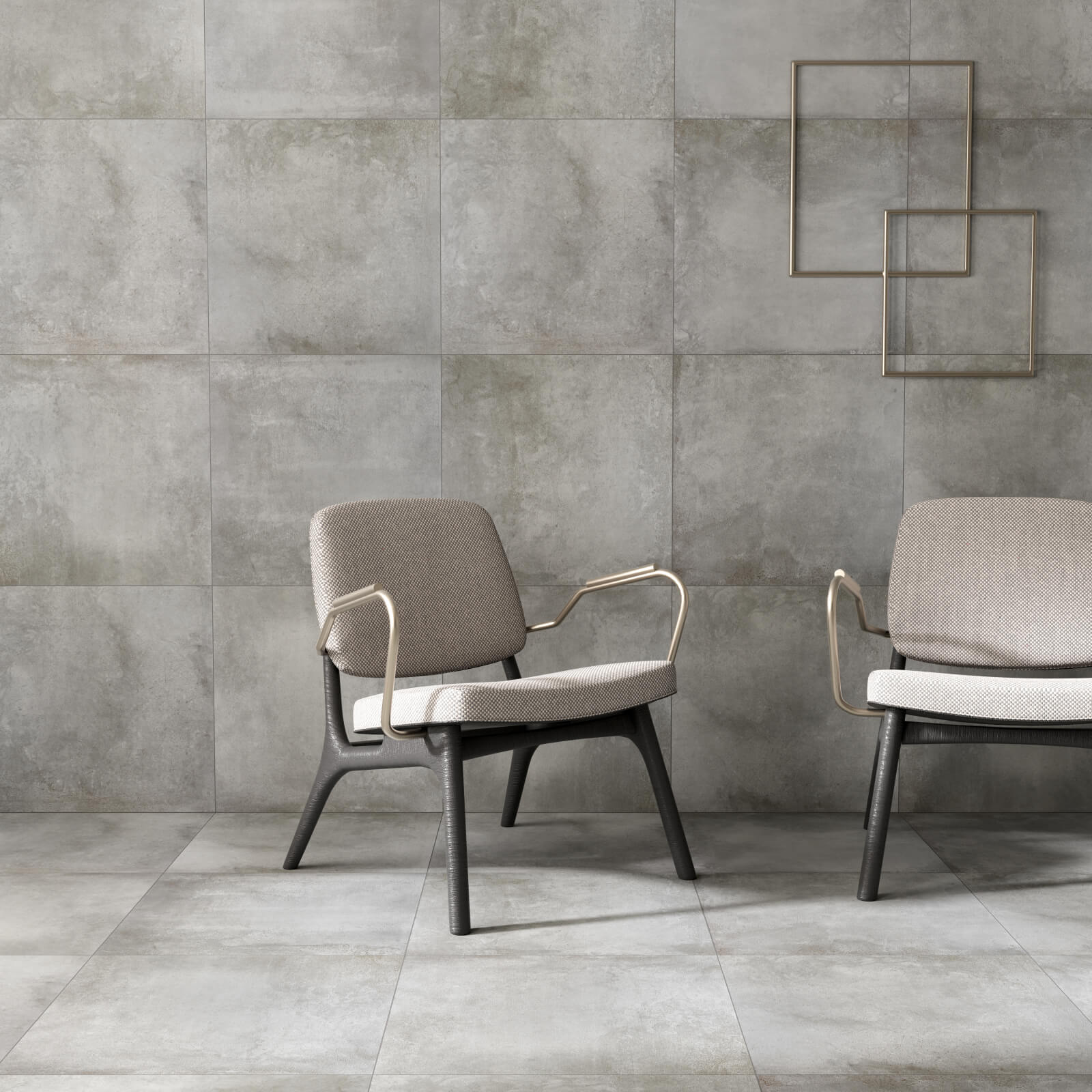 Concrete Light Brown Matt Porcelain Tile-Colourbody with Rectified Edge Concrete Light Brown Matt Porcelain Tile-Colourbody with Rectified Edge