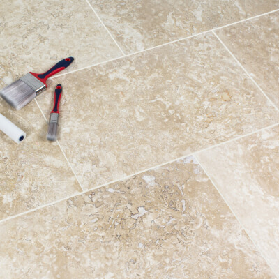 Classic Travertine Tile - Filled & Honed Classic Travertine Tile - Filled & Honed