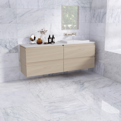 Carrara Mix Marble Tile-Polished Carrara Mix Marble Tile-Polished