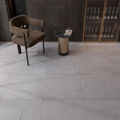 Cloud White Matt Porcelain Tile - Rectified Edge Cloud White Matt Porcelain Tile - Rectified Edge