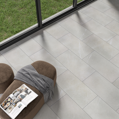 Oslo Ivory Stone Effect Matt Porcelain Tile-Natural Edge Oslo Ivory Stone Effect Matt Porcelain Tile-Natural Edge