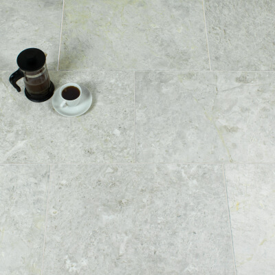 Silver Luna Marble Tile-Tumbled Silver Luna Marble Tile-Tumbled