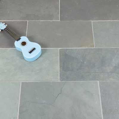 Woodland Green Slate Tile-Riven